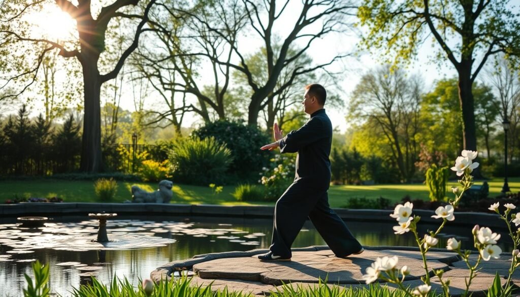 ejercicios de tai chi para alivio del estrés