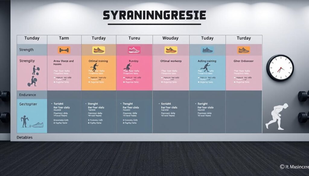 horario entrenamiento fuerza resistencia